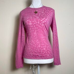 Sketchers Pink Long Sleeve Women's Top